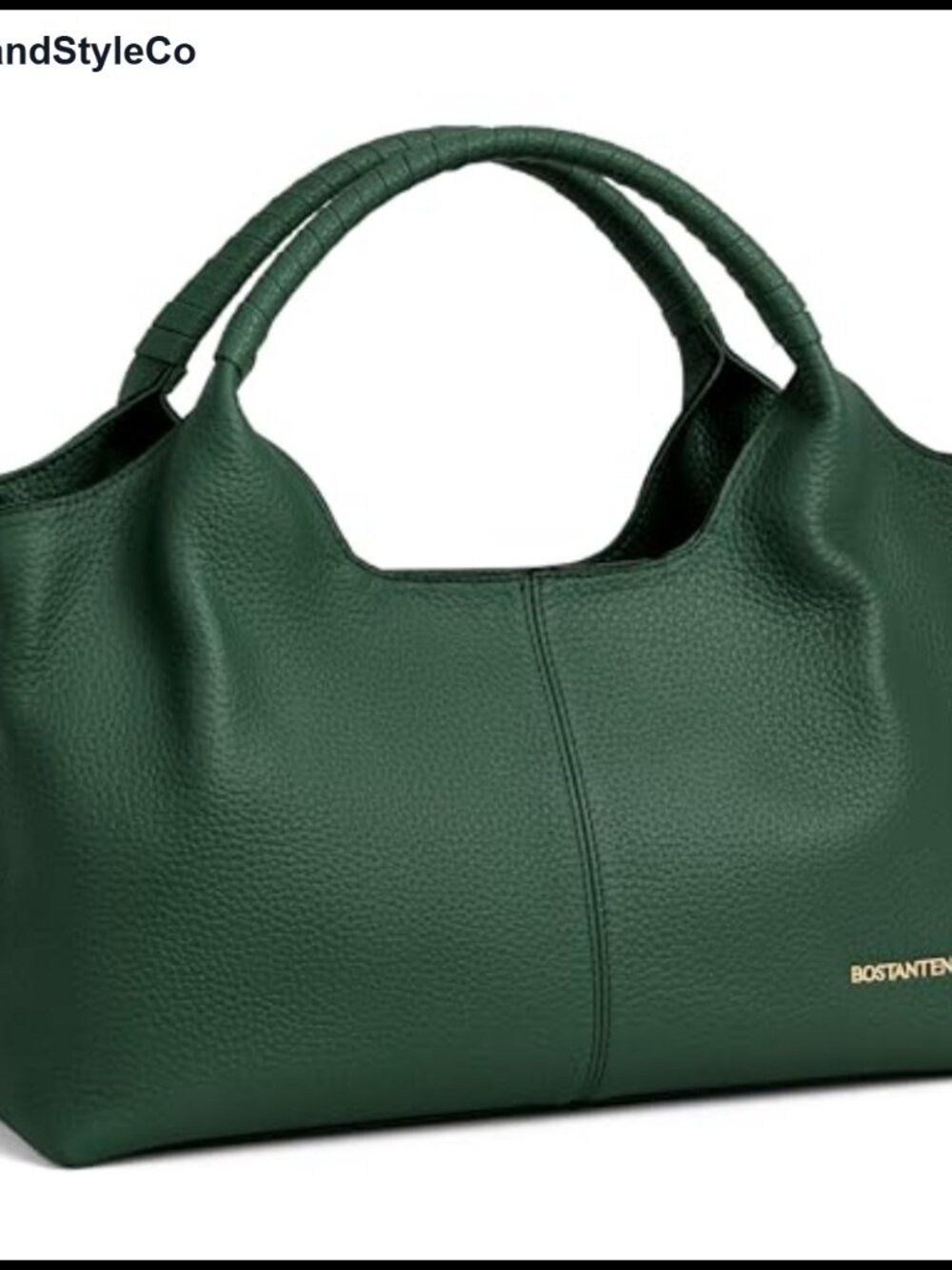Genuine Leather Satchel Handbag Adjustable Strap Top Handle Purse